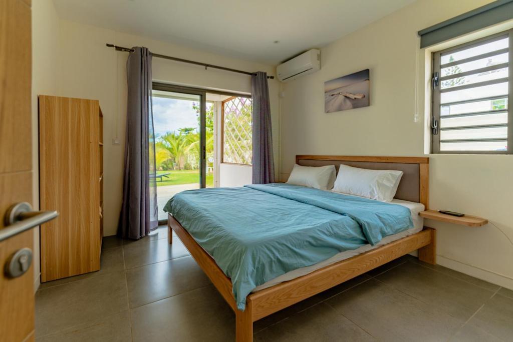 Stella Marris Beachfront Villa Pointe aux Sable Esterno foto